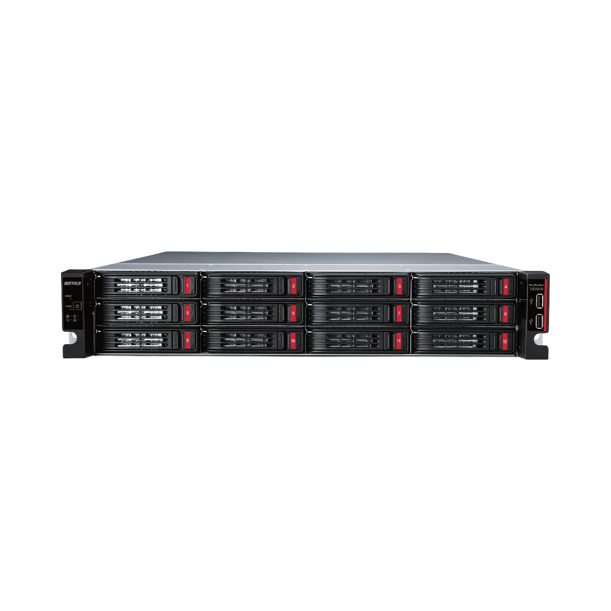 Buffalo TeraStation 71210RH 96TB 12-Bay Rackmount NAS Server (12 x 8TB) image 1