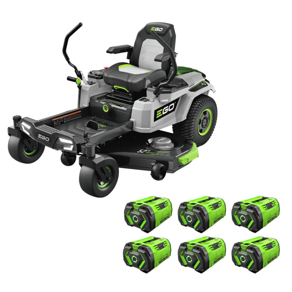 EGO Power+ Electric Riding Lawn Mower, 52