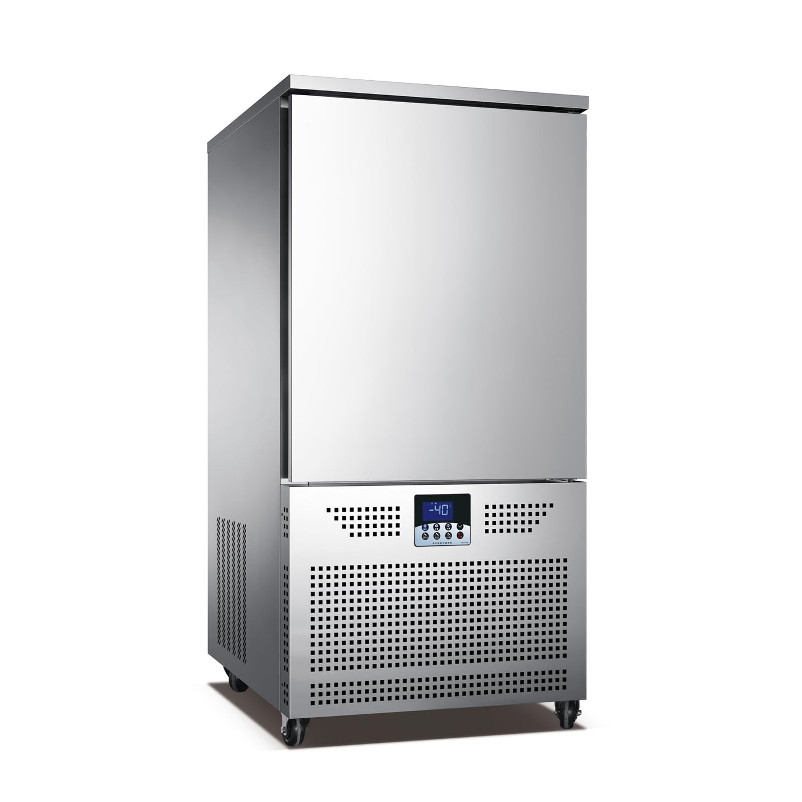 Kolice Commercial Heavy Duty 10 Trays Bakery Shock Freezing Blast Chiller & Freezer-Freezing Dough,Dumplings,Sea Food,Beef,Chicken-Lowest Temperature -40°F in Hotel,Restaurant,Bakery.School image 1