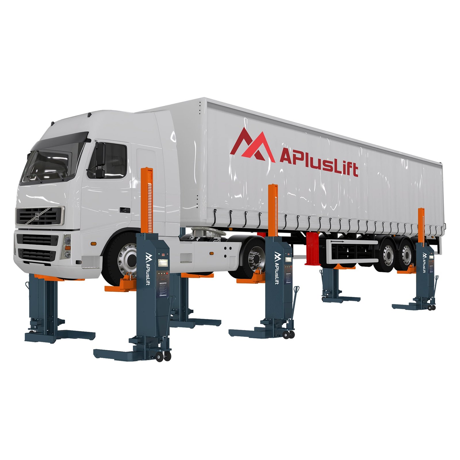 [Pre-Order] APluslift Falcon 18000LB and 22000LB Mobile Column Lifting System image 1