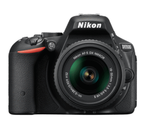 Nikon D5500 DX Digital SLR Camera w/ 18-55mm DX VR II Lens Black