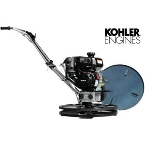 24" Concrete Power Trowel Edger 6HP Kohler Float Pan Blade Screed Finishing Tool