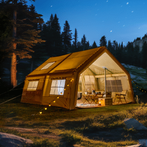 EROMMY 10-12 Person Extra Large 4 season Tent with Stove Jack – 15.7X11.8