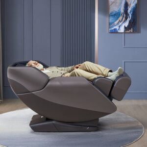 EROMMY Recliner Massage Chair with Full Body Massage Function – Grey