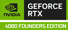 NVIDIA® GeForce RTX™ 4080 16GB GDDR6X FOUNDERS EDITION