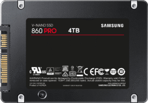 4TB Samsung 860 Pro Series SATA3 Solid State Disk Drive