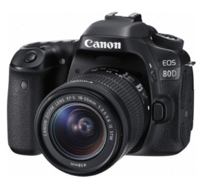 Canon EOS 80D DSLR Camera with 18-55mm IS STM Lens