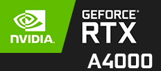NVIDIA RTX™ A4000 16GB GDDR6