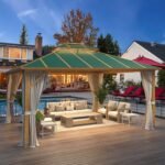 EROMMY 12x14 Hardtop Patio Gazebo