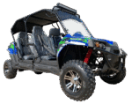 TrailMaster Challenger 300EX EFI 4-Seater UTV Side-by-Side, Shaft Drive with Independent Suspension