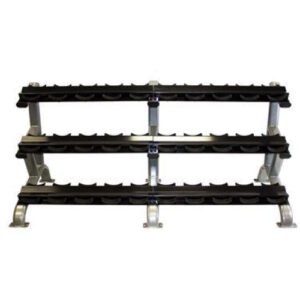 Troy Barbell 15 Pair Dumbbell Rack #DR15