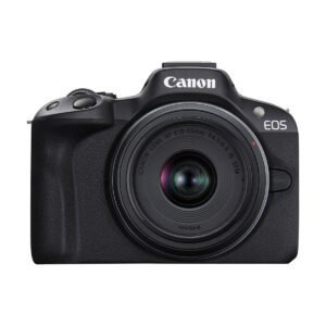 Canon EOS R50 Mirrorless Camera with RF-S 18-45mm Lens