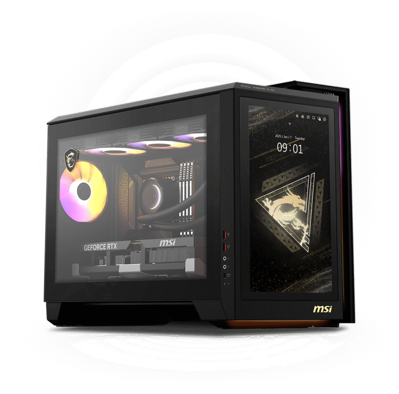 MSI MEG Vision X AI 2NVV9-043US Gaming Desktop