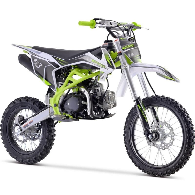 MotoTec X3 125cc 4-Stroke Gas Dirt Bike - Image 2