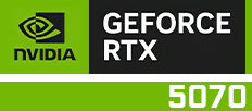 NVIDIA® GeForce RTX™ 5070 12GB GDDR7
