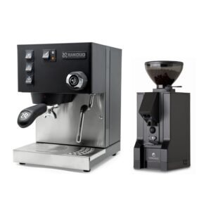 Rancilio Silvia and Eureka Mignon Notte Grinder Bundle