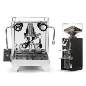Rocket Espresso Cinquantotto and Eureka Mignon Libra Grinder Bundle