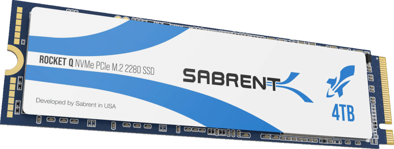 4TB Sabrent Rocket Q M.2 PCIe NVMe SSD