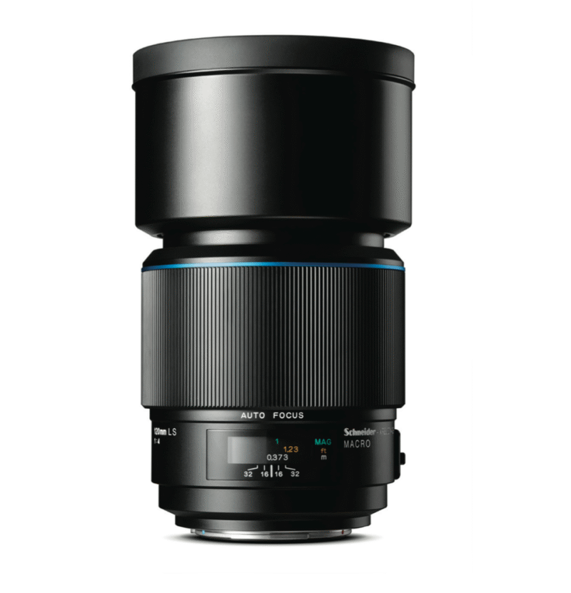 Schneider Kreuznach 120mm LS f/4 Macro Blue Ring Lens for PhaseOne