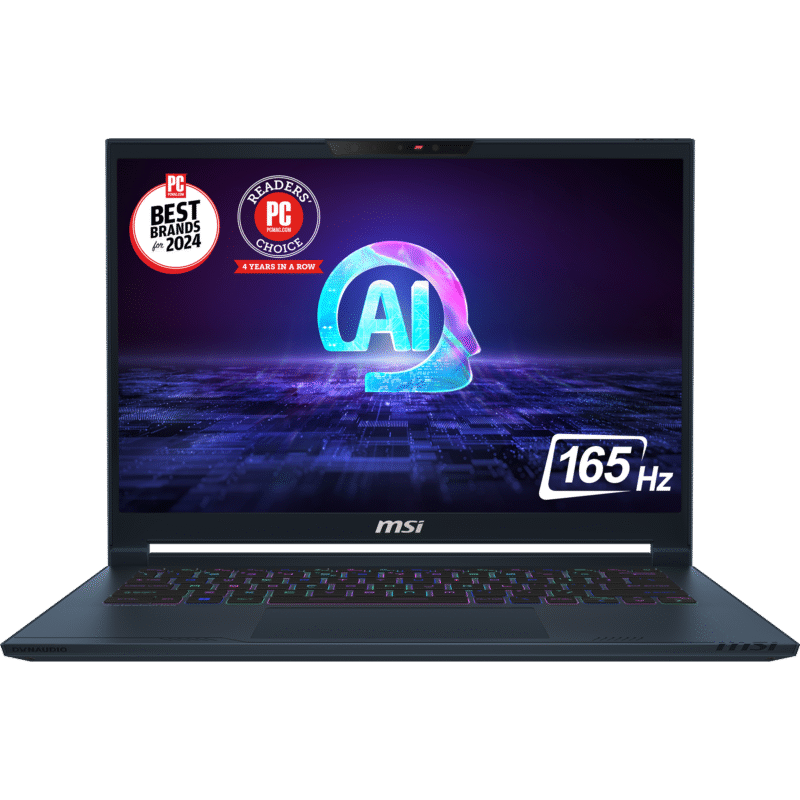MSI Stealth 14 AI Studio A1VFG-091US Ultra Thin and Light Gaming Laptop