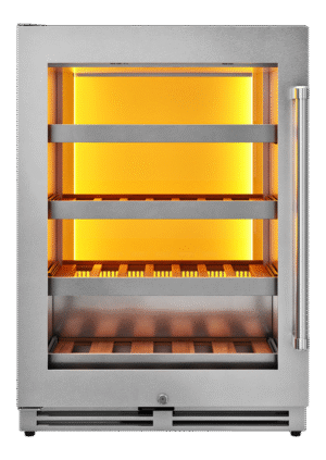 Thor Kitchen TWC24UL-LH - 24 Inch Single Zone Wine Cooler, 45 Wine Bottle Capacity Left Swing