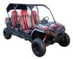 TrailMaster Challenger 300E EFI 4-Seater UTV Side-by-Side