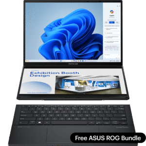 ASUS Zenbook Duo UX8406MA-DS76T Dual-Touchscreen Laptop