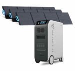 BLUETTI EP500 Solar Power Station + PV200L Home Battery Back Up