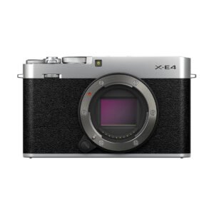 Fujifilm X-E4 Digital Camera Body (Silver)