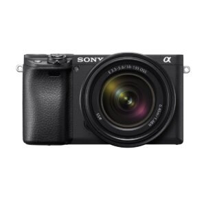 Sony Alpha a6400 Mirrorless Digital Camera with E-Mount 18-135mm Lens (Black)