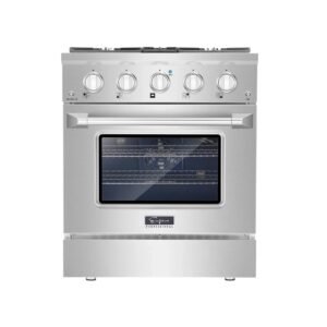 Empava 30 in. Pro-Style Slide-In Single Oven Gas Range 30GR07