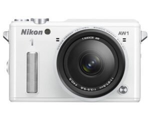 Nikon 1 AW1 Waterproof Digital Camera with AW 11-27.5mm Lens (White)