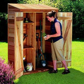 Gardener's Hutch - 4 x 2 Patio Shed Kit