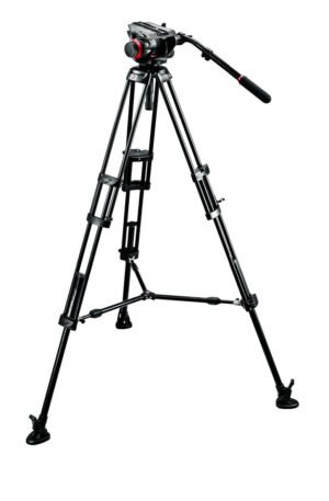 Manfrotto Video 504HD, 546BK Video Tripod System with Bag