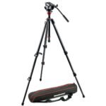 Manfrotto Video MVH500AH Pro Fluid Head with 755CX3 Tripod and Bag