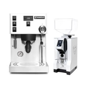 Rancilio Silvia Pro X and Eureka Mignon Specialita Grinder Bundle