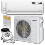Dual Split 18000 BTU 1.5-Ton Diamante Ultra Wi-Fi 22 SEER2 Energy-Star Multi (2) Zone Wall Mount Air Conditioner Heat Pump 230-Volt